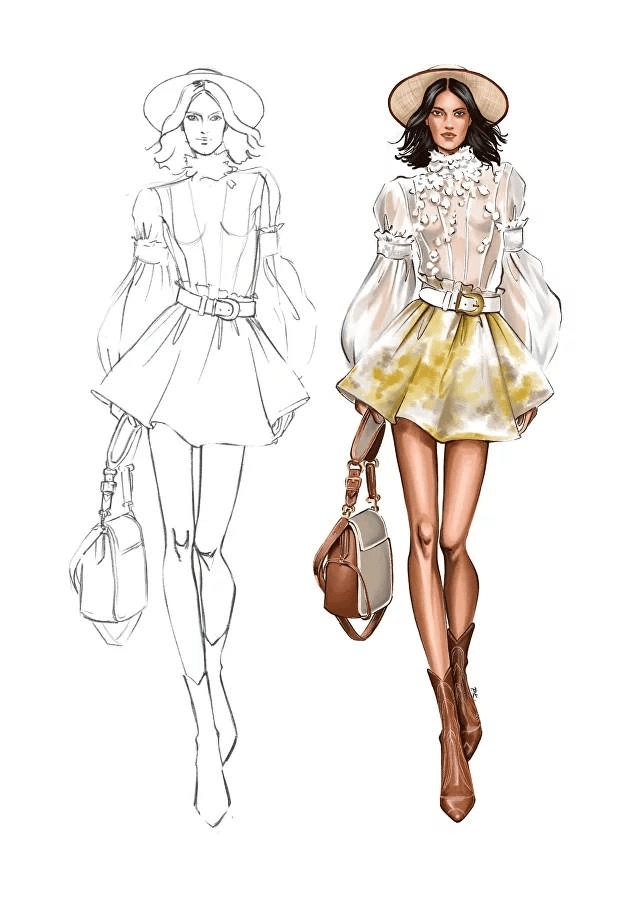 Online Fashion Illustration Course at Our School