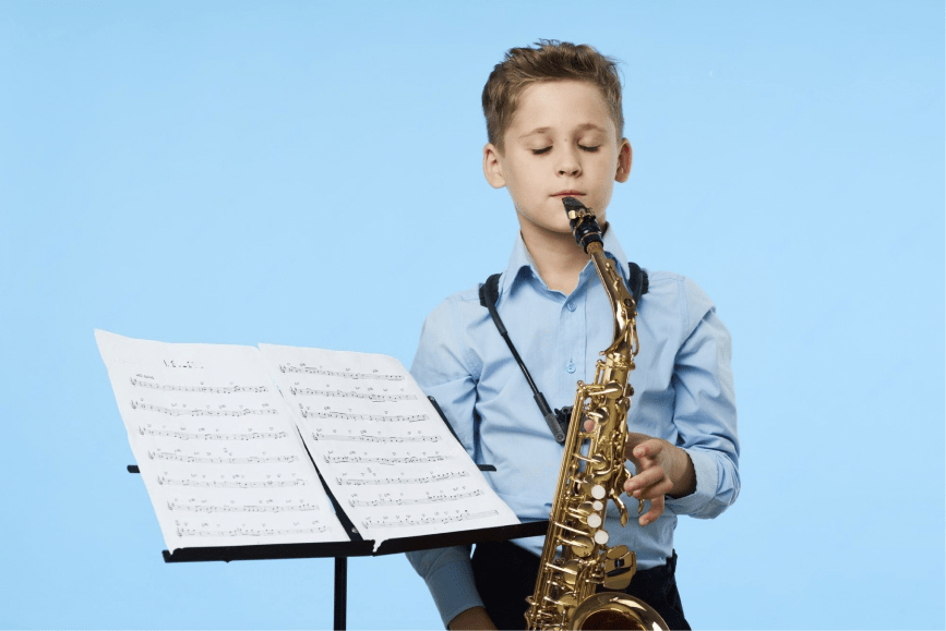 How Saxophone Lessons Impact Child Development