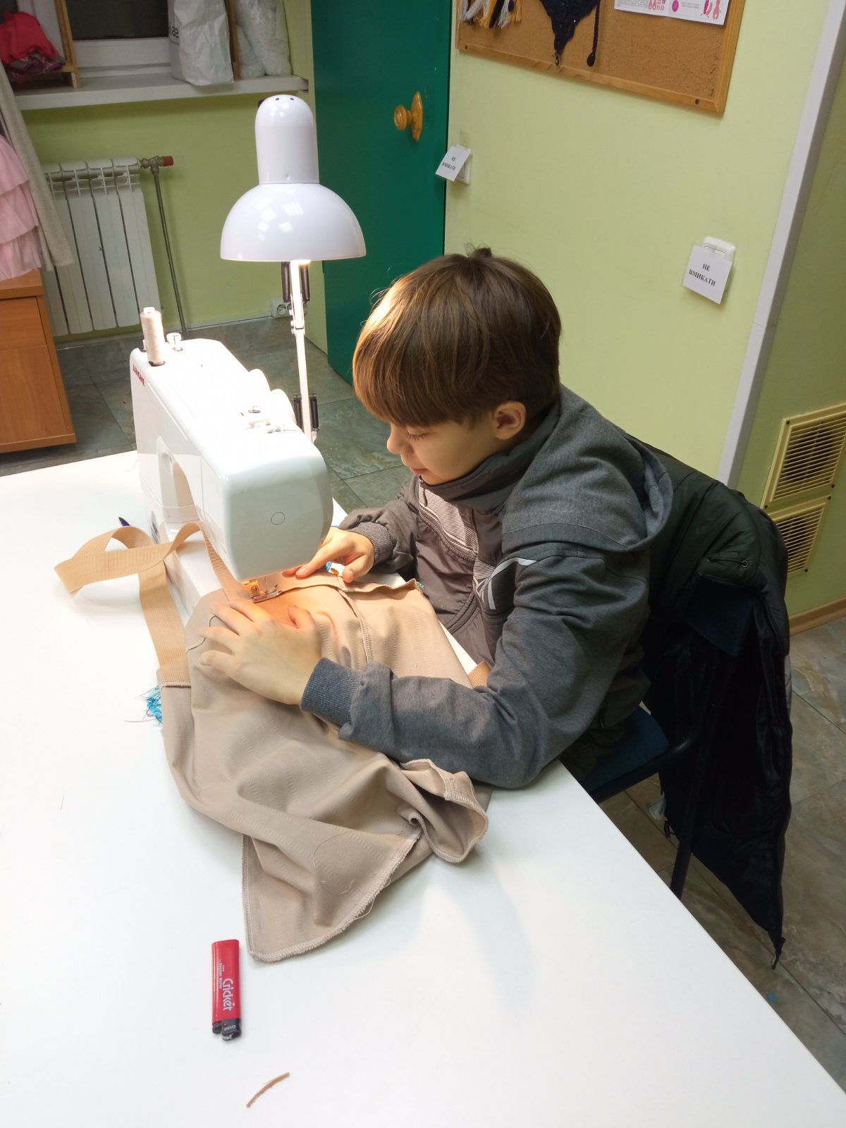 Sewing — lesson photo