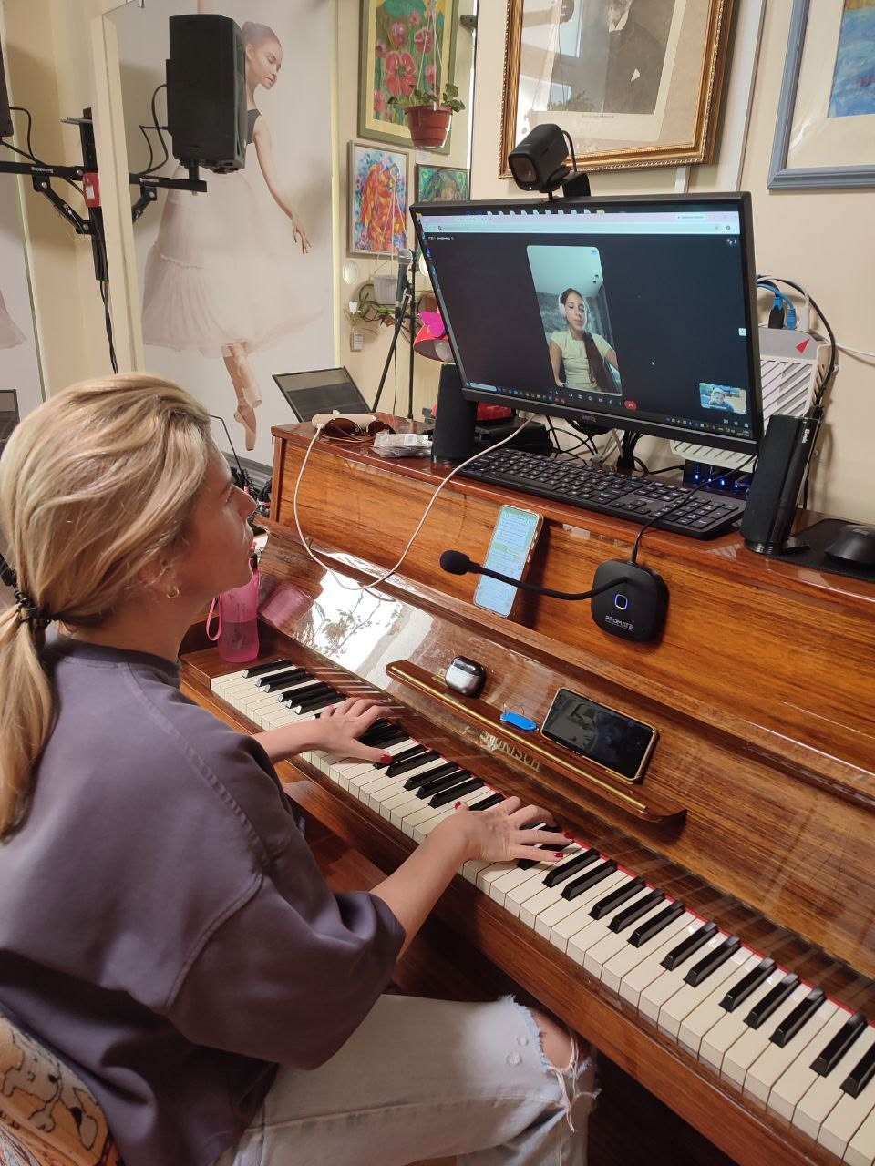 Singing — lesson photo