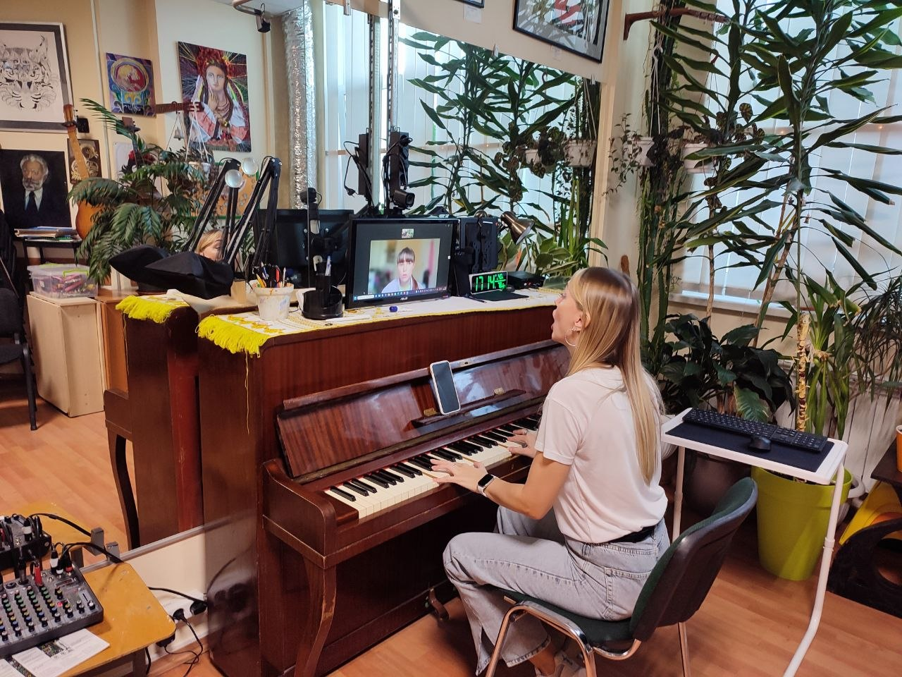 Singing — lesson photo